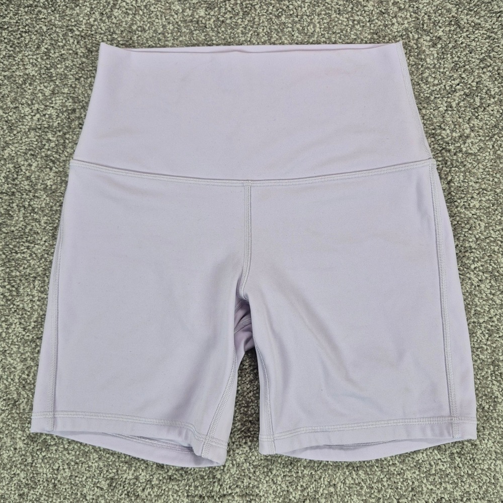 Lululemon Align High Rise Short 6" Women Size 6 Purple High Rise